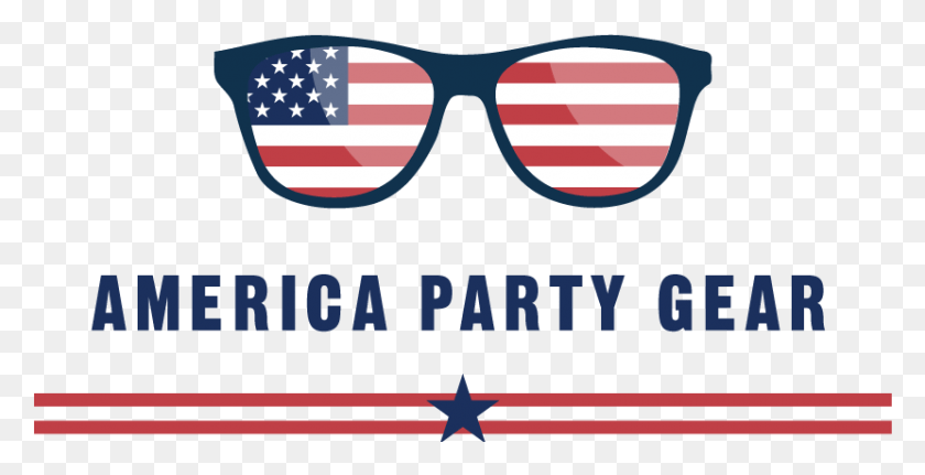 830x395 America Party Gear Was Founded In 2013 As A Shop With Flag Of The United States, Symbol, Label, Text HD PNG Download