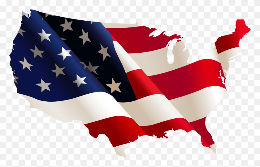 2534x1569 America Transparent Flag Usa Us Us Flag Shape Of Country, Symbol, American Flag, Person HD PNG Download