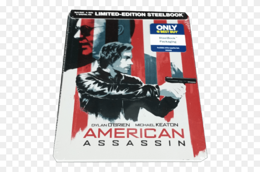 502x497 Descargar Png Asesino Americano Asesino Americano Steelbook, Cartel, Anuncio, Etiqueta Hd Png