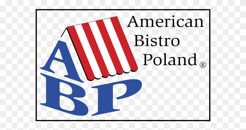 599x385 American Bistro Poland Logo Parallel, Symbol, Trademark, Text HD PNG Download
