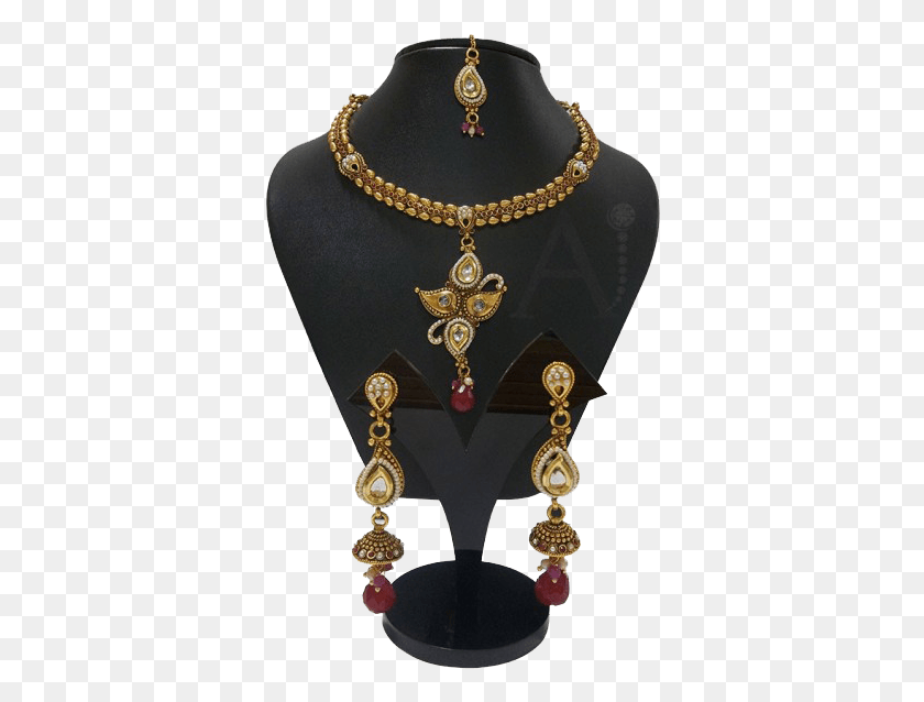 360x578 American Diamond Jewellery Indian Diamond Jewellery Pendant, Necklace, Jewelry, Accessories HD PNG Download