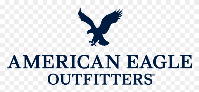 879x370 American Eagle Credit Card Logo Photo American Eagle Outfitters, Bird, Animal, Vulture HD PNG Download