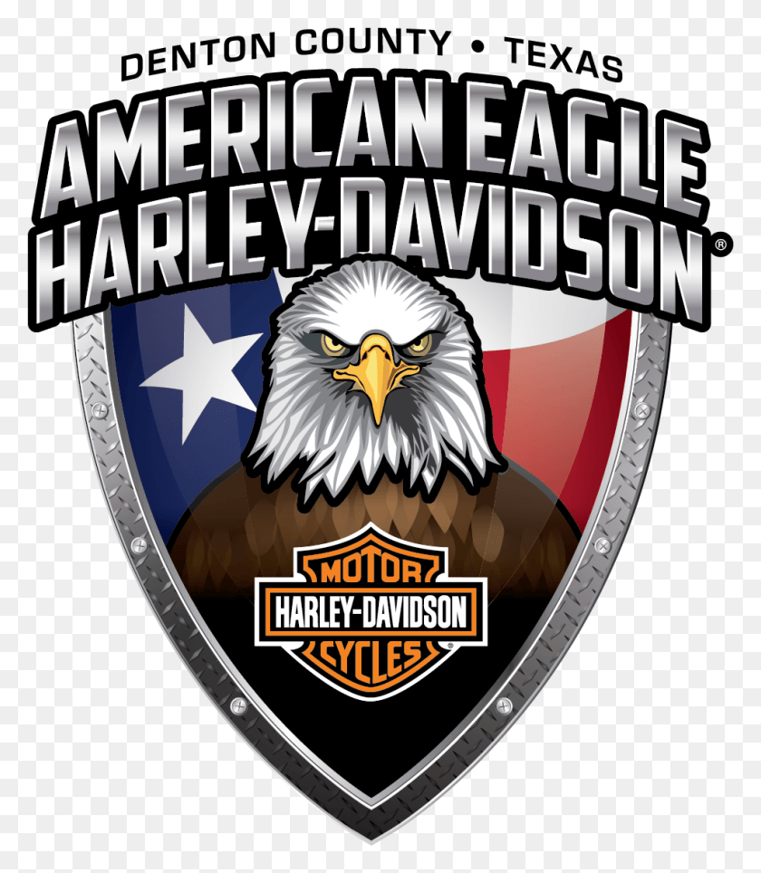 983x1140 American Eagle Harley Davidson With Eagles, Armor, Symbol, Logo HD PNG Download