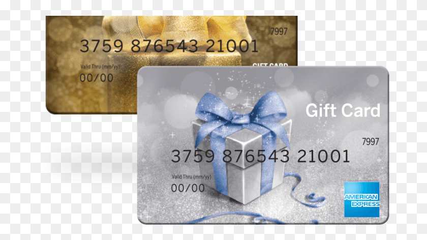 692x412 American Express Gift Card Silver, Text, Toy, Gift HD PNG Download