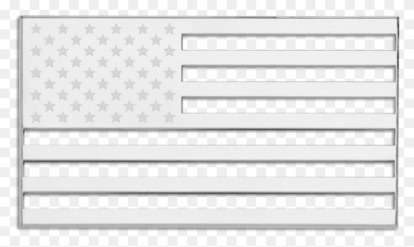 1101x625 American Flag 3d Chrome Plated Sticker Monochrome, Home Decor, Word, Text HD PNG Download