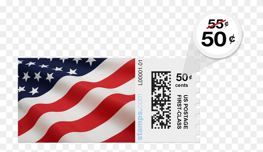 725x427 Американский Флаг С Открытым Исходным Кодом, Qr-Код, Флаг, Символ Hd Png Скачать