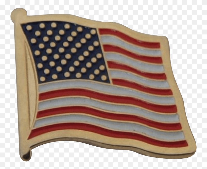 757x627 Значок С Изображением Американского Флага Значок С Булавкой С Американским Флагом Поставщики Флаг Сша, Символ, Ковер Hd Png Скачать