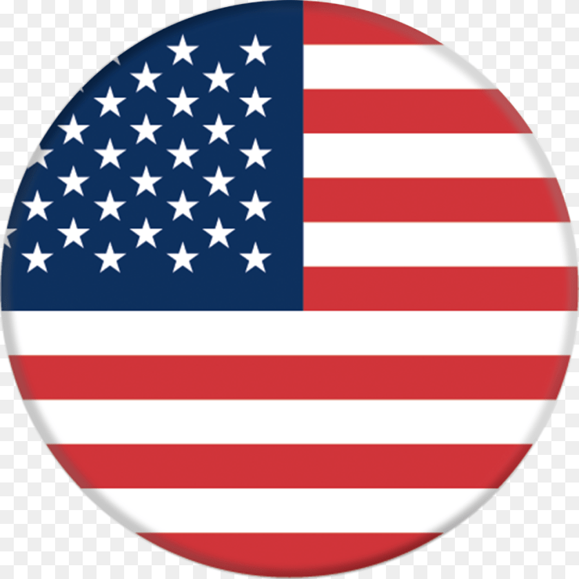 American Flag Popsocket Phone Us Flag Round Button, American Flag Sticker PNG