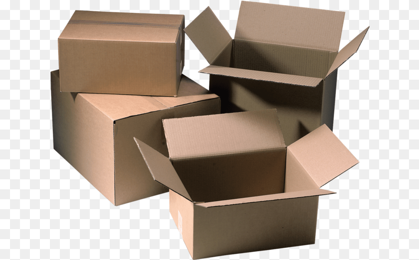 641x522 American Folding Box Corrugated Cardboard 200x160x140mm American Folding Box, Carton, Package, Package Delivery, Person Transparent PNG