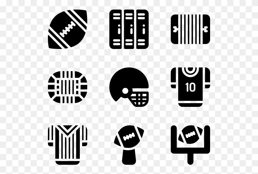 529x505 American Football Facebook Instagram Vector, Gray, World Of Warcraft HD PNG Download