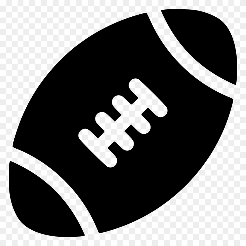 980x982 American Football Svg Icon Free Rugby League Ball Silhouette, Sport, Sports, Rugby Ball HD PNG Download