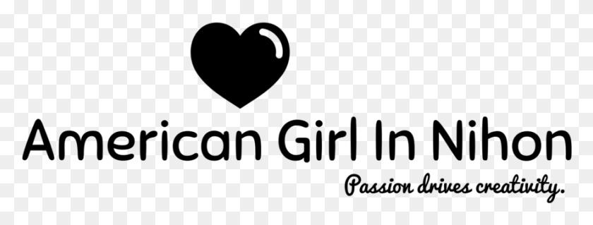 879x292 Американская Девушка В Логотипе Нихон Черный, Серый, Мир Варкрафта Png Скачать