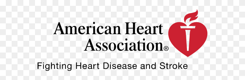 585x214 American Heart Association Logo Transparent Amp Svg American Heart Association, Gray, World Of Warcraft HD PNG Download