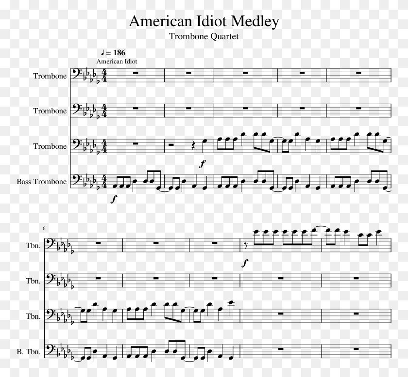773x718 American Idiot Medley Office Theme Song Trombone, Gray, World Of Warcraft HD PNG Download
