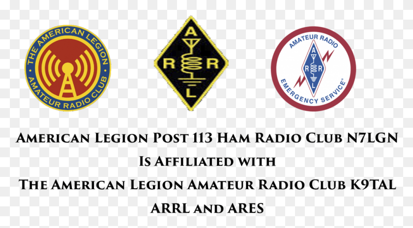 1002x519 American Legion Post 113 Amateur Radio Club Serving American Radio Relay League, Logo, Symbol, Trademark HD PNG Download