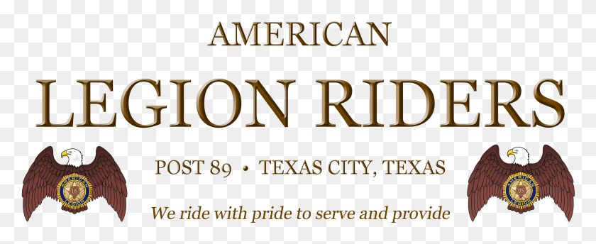3124x1140 American Legion Riders, Text, Alphabet, Word HD PNG Download