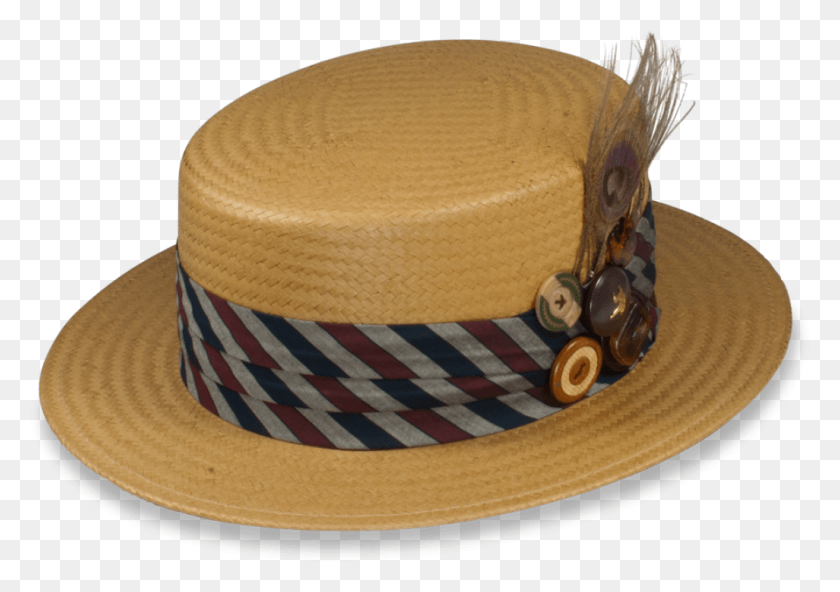 1026x700 American Made Straw Boater Fedora, Clothing, Apparel, Hat HD PNG Download