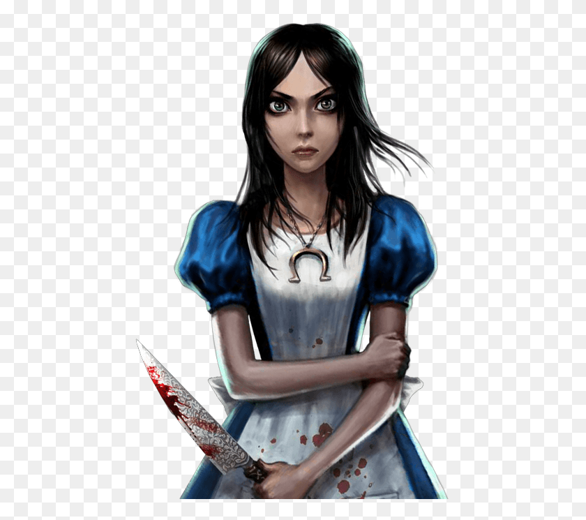 456x685 American Mcgee39s Alice Alice, Costume, Person, Human HD PNG Download