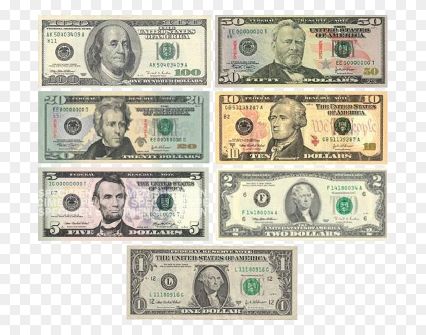 690x600 American Money Us Dollar, Person, Human, Id Cards HD PNG Download