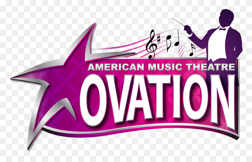 2609x1606 American Music Theater Lancaster Pa American Music Theatre Ovation, Text, Word, Purple HD PNG Download