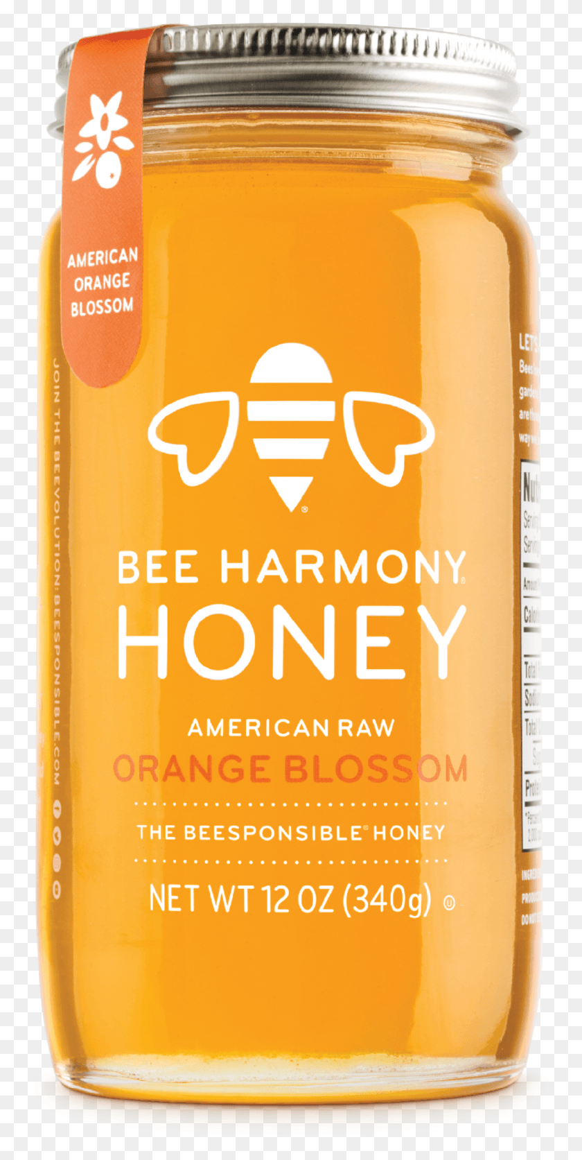 1255x2596 American Raw Honey Bee Harmony Honey, Bottle, Beer, Alcohol HD PNG Download