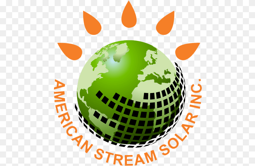 489x548 American Stream Solar Inc Sphere, Astronomy, Outer Space, Planet, Globe Clipart PNG