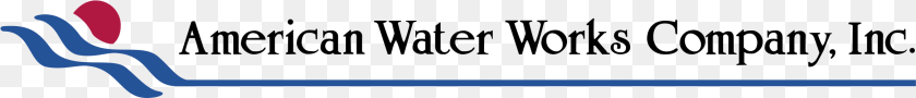 2331x251 American Water Works Logo Transparent Bocce PNG