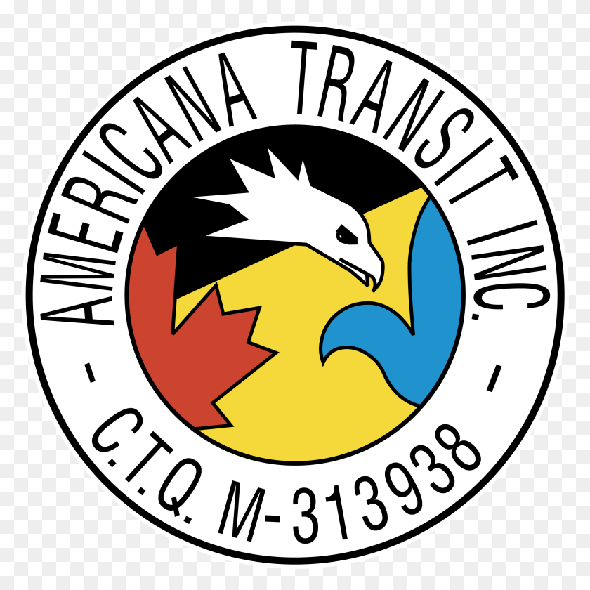 2331x2331 Americana Transit Logo Transparent Emblem, Symbol, Logo, Trademark HD PNG Download