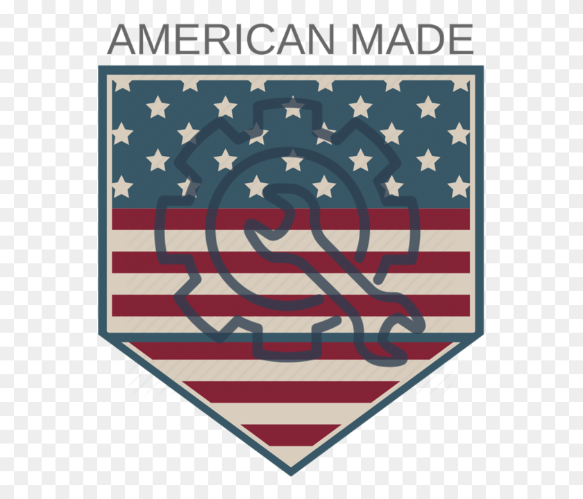 560x660 Americanmade Flag Of The United States, Symbol, Text, Sign HD PNG Download