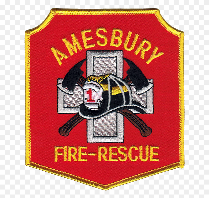 646x734 Amesbury Firefighters Assist In Safely Relocating Bear Emblem, Logo, Symbol, Trademark HD PNG Download