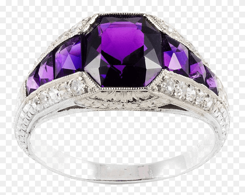 753x609 Amethyst High Quality Image Pre Engagement Ring, Jewelry, Accessories, Accessory HD PNG Download
