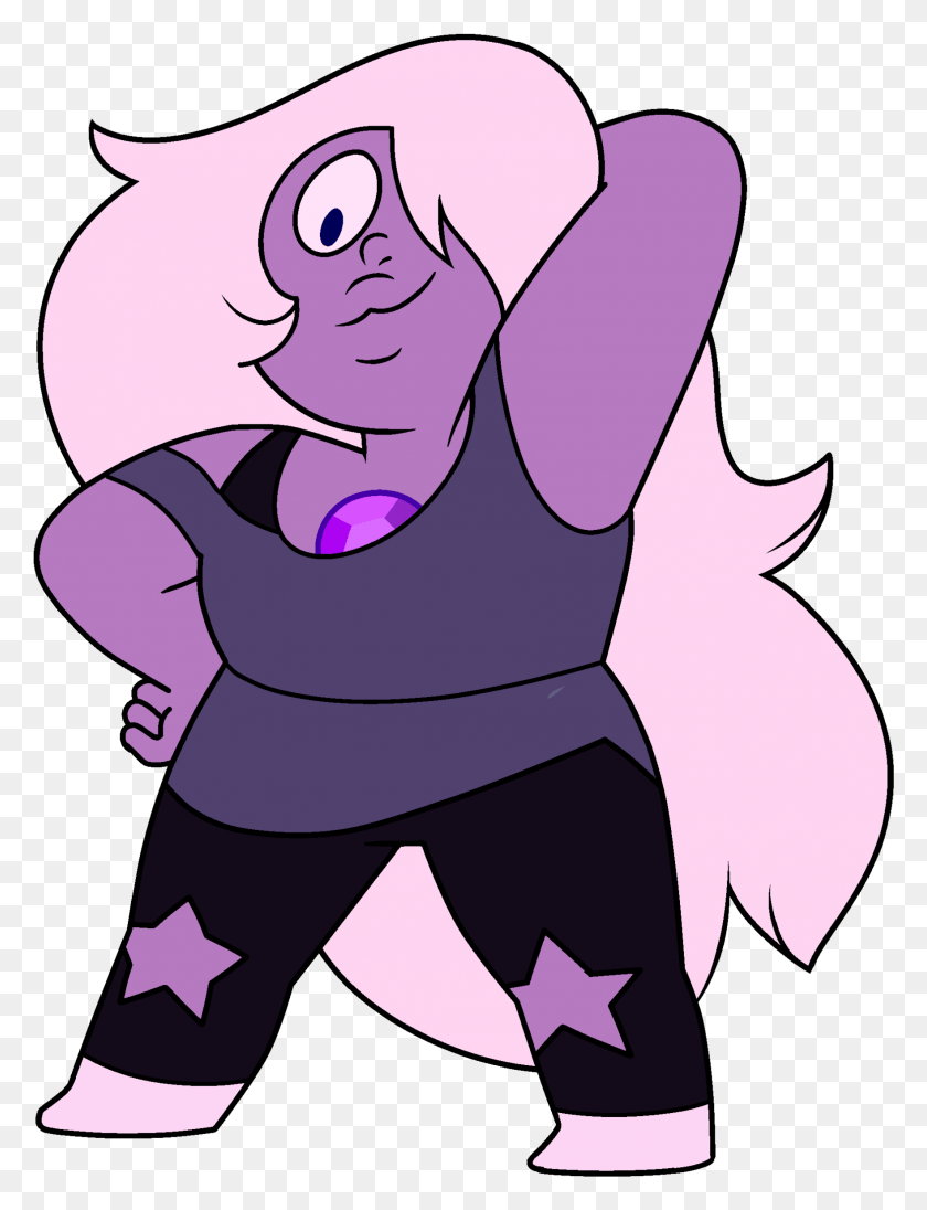 1761x2339 Amethyst In Intro Amethyst Steven Universe Amethyst 2018, Person, Human, Graphics HD PNG Download
