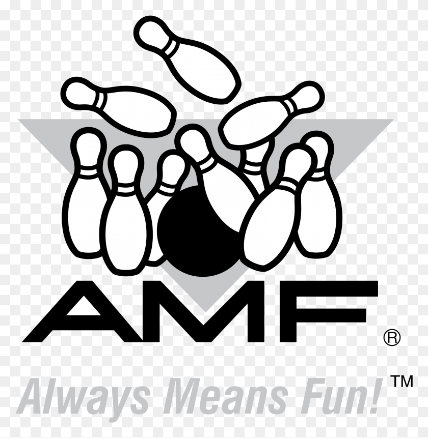 2133x2191 Amf Bowling 02 Logo Transparent Amf Bowling Logo, Bowling Ball, Sport, Ball HD PNG Download