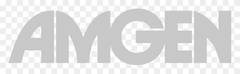 2000x515 Amgen Amgen White Transparent Logo, Text, Symbol, Face HD PNG Download
