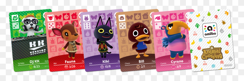 2923x827 Amiibo Cards Animal Crossing New Leaf, Poster, Advertisement, Flyer HD PNG Download