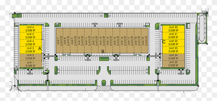 836x357 Amistad Plaza Office Space For Sale Or Lease Plan, Plot, Diagram, Electronics HD PNG Download