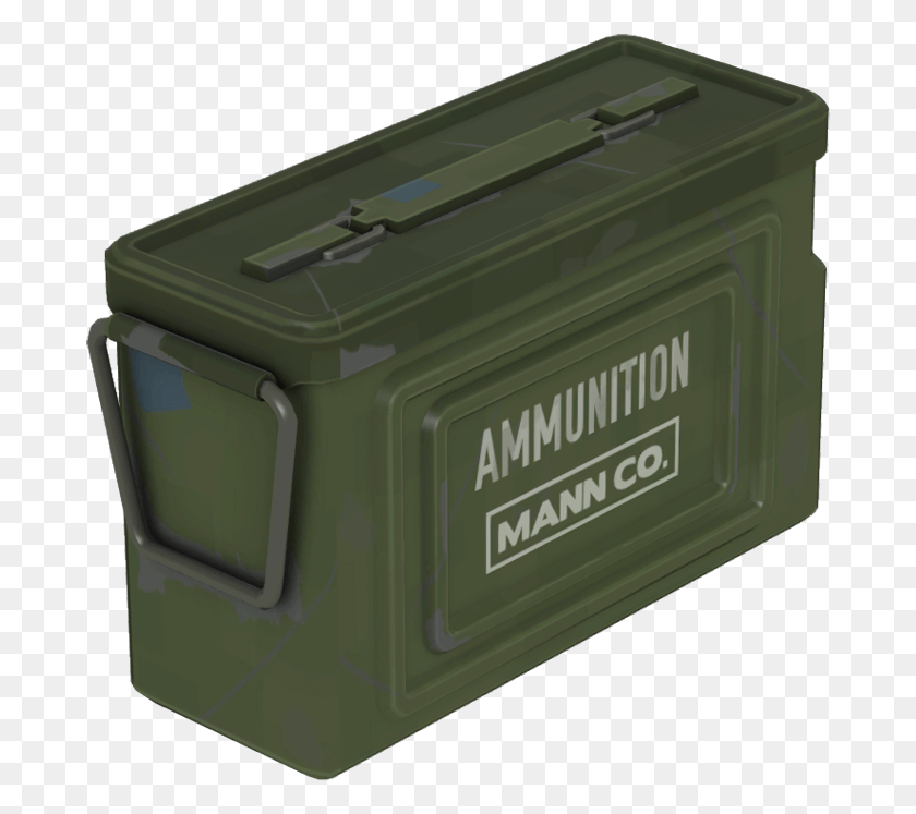 683x687 Ammo Box Planer, Mailbox, Letterbox, Green HD PNG Download