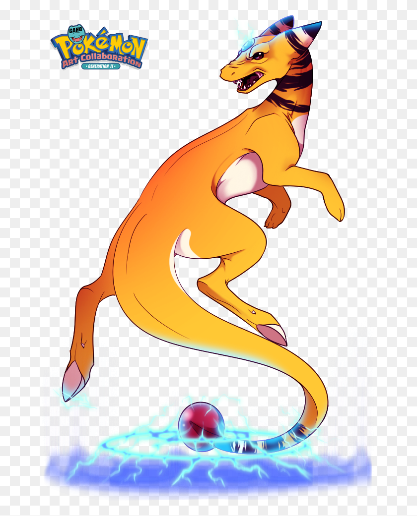 673x981 Ampharos Used Magnet Rise By Tigryph Pokemon Snap, Graphics, Poster HD PNG Download