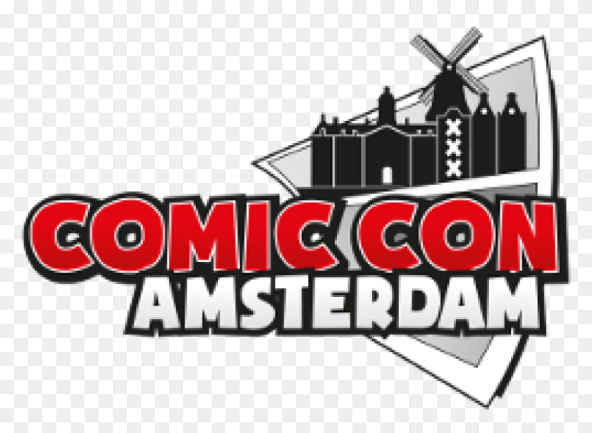 1076x766 Amsterdam Comic Con Graphic Design, Word, Text, Logo HD PNG Download