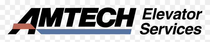 2191x307 Amtech Elevator Services Logo Transparent Elevator, Screen, Electronics, Text HD PNG Download