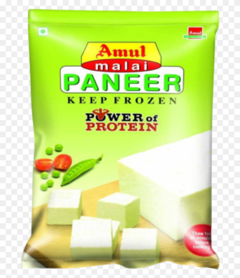 701x911 Amul Malai Paneer Cubes Amul Paneer, Food, Butter HD PNG Download