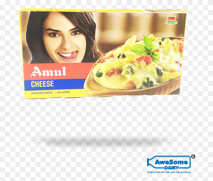 701x655 Amul Processed Cheese Block, Advertisement, Poster, Flyer HD PNG Download