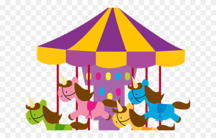 640x480 Amusement Clipart Baby Carousel, Amusement Park, Theme Park HD PNG Download