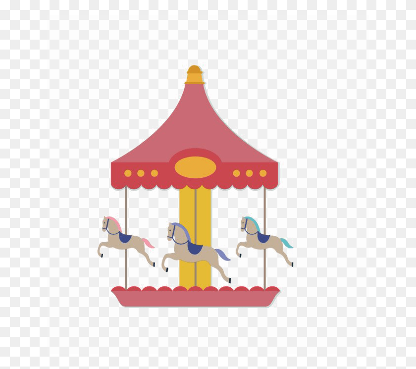 650x685 Amusement Park Carousel High Quality Image Carousel, Amusement Park, Antelope, Wildlife HD PNG Download