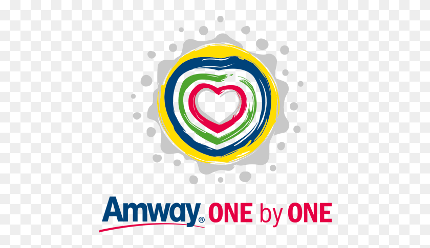 456x426 Amway One By One, Графика, Логотип Hd Png Скачать