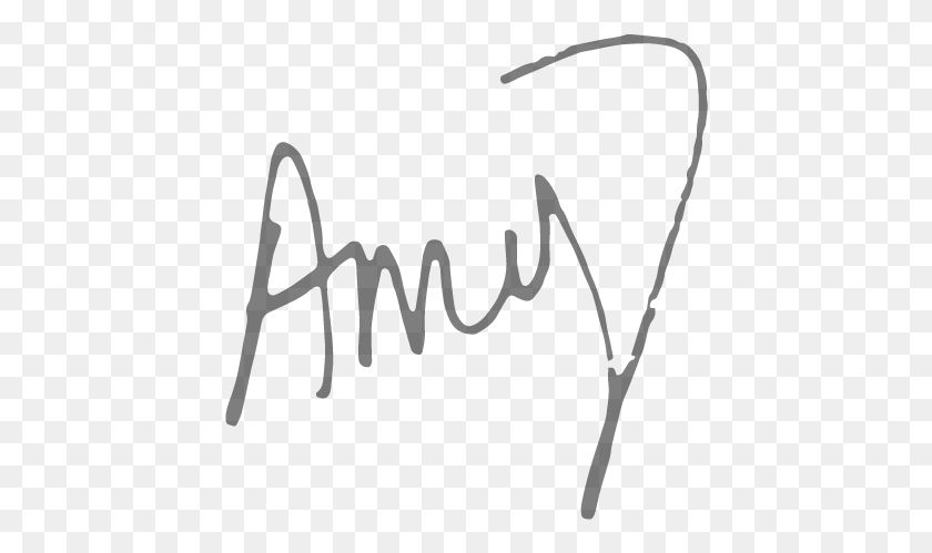 436x439 Amy Desleuries Firma De Caligrafía, Gray, World Of Warcraft Hd Png