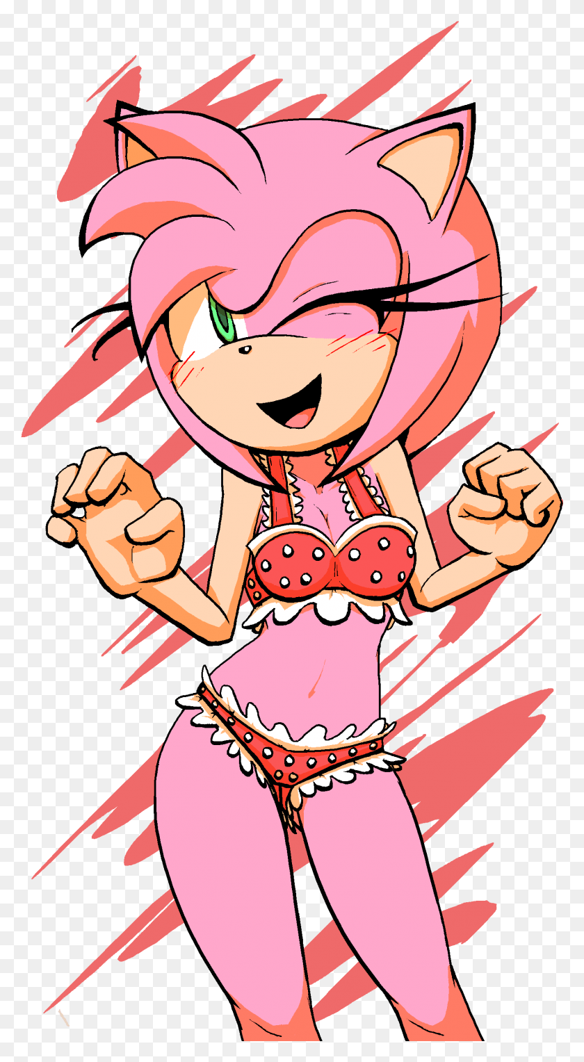 1424x2681 Amy Rose Shadow The Hedgehog Rouge The Bat Summer Of Amy Rose Bikini, Hand, Toy, Poster HD PNG Download