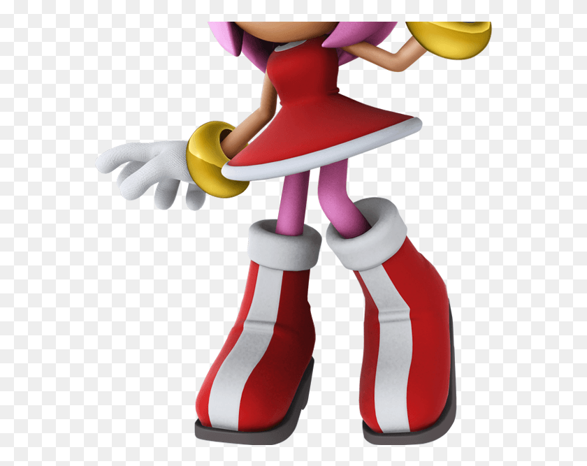 570x607 Amy Rose39s Boots Clipart Amy Rose The Hedgehog, Toy, Figurine, Doll HD PNG Download