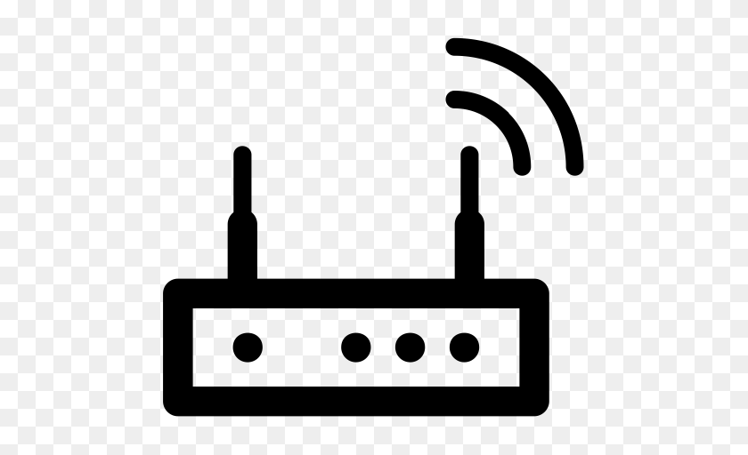 Amy Router Icon With And Vector Format For Unlimited, Gray Transparent PNG