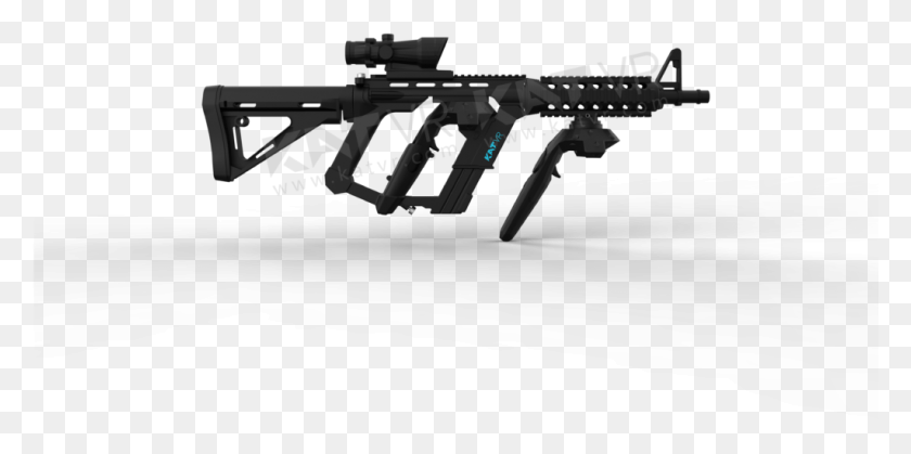 1023x471 An Actual Rifle In Zomday Or Other Fps Games Check Assault Rifle, Gun, Weapon, Weaponry HD PNG Download